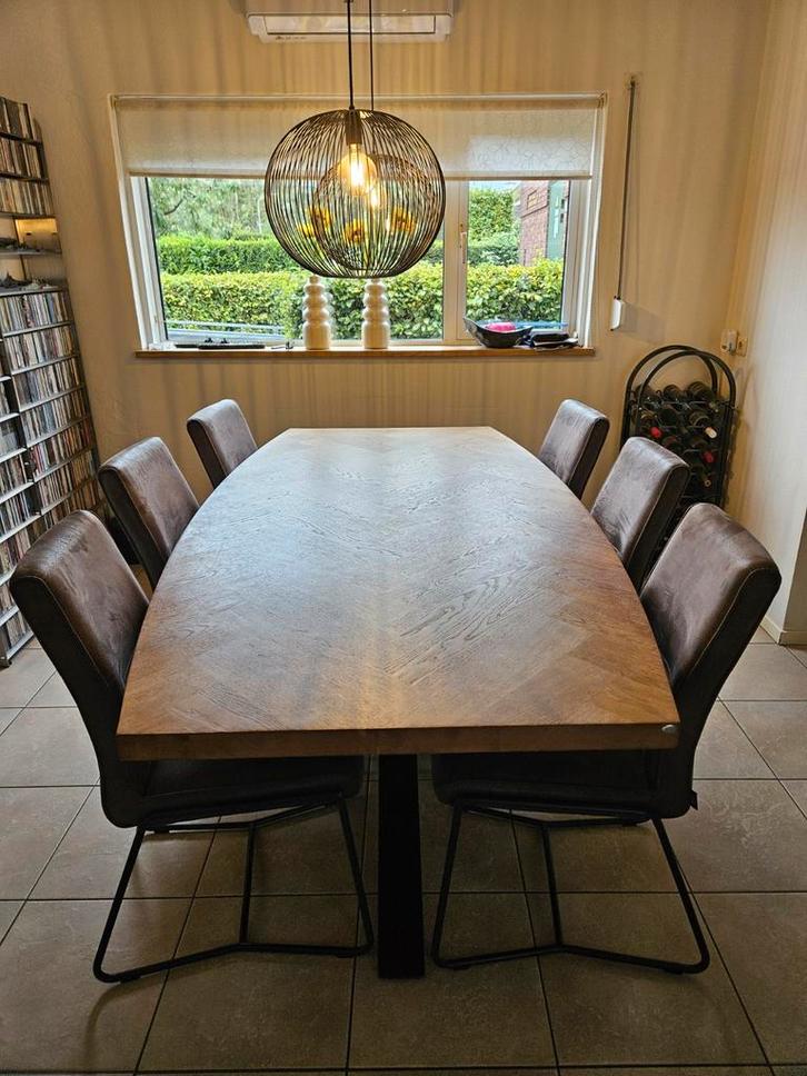 Complete Eetkamerset Henders en Hazel, Huis en Inrichting, Complete eetkamers, Ophalen
