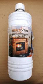 Open haarden / vuurkorf brandstof van Clean Fire 1 liter, Ophalen of Verzenden, Zo goed als nieuw, Houthaard