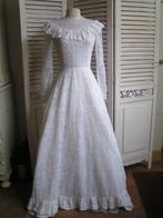 trouwjurk victoriaanse stijl maat 34 nr SS 757 ger onstage, Verzenden, Zo goed als nieuw, Wit, Trouwjurk