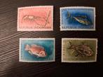 Postzegels Indonesie 1963 vissen, Ophalen of Verzenden, Postfris, Zuidoost-Azië