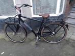 Giant Triple heren fiets, City bike, zwart 7 versnellingen, Gebruikt, Versnellingen, 53 tot 57 cm, Ophalen