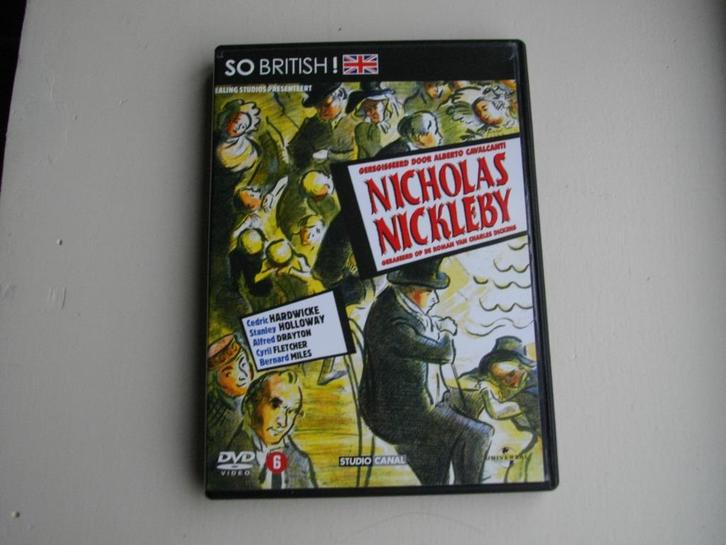 Nicholas Nickleby (1947, Cedric Hardwicke, Derek Bond) dvd, Cd's en Dvd's, Dvd's | Klassiekers, Gebruikt, Drama, 1940 tot 1960