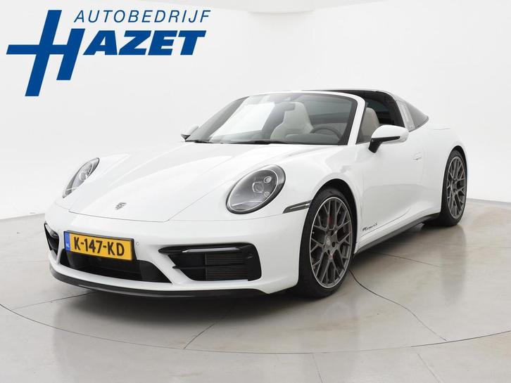 Porsche 911 TARGA 4S 3.0 992 ORIG NL *17.979 KM* + SPORTUITL, Auto's, Porsche, Bedrijf, Te koop, 360° camera, 4x4, ABS, Achteruitrijcamera