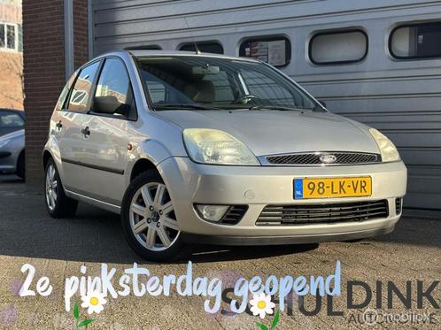 Ford Fiesta 1.4-16V Ghia AUTOMAAT|TREKHAAK|AIRCO|ELEKTRISCHE, Auto's, Ford, Bedrijf, Te koop, Fiësta, ABS, Airbags, Airconditioning