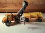1:50 SIKU Unimog met rongen-aanhanger, Ophalen of Verzenden, Gebruikt, Bus of Vrachtwagen, SIKU