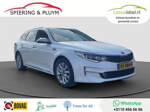 Kia Optima Sportswagon 1.7 CRDi DynamicLine Lage kmstand | P, Auto's, Kia, Bedrijf, Te koop, Optima Sportswagon, ABS, Achteruitrijcamera