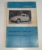 VRAAGBAAK VOOR UW VOLKSWAGEN 1954-1962, Ophalen of Verzenden