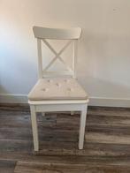 Stoel Ikea Ingolf, Huis en Inrichting, Stoelen, Ophalen of Verzenden, Zo goed als nieuw, Wit, Vijf, Zes of meer stoelen