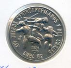 Cuba 1 Peso 1981 Atletiek Oplage 5.000, Ophalen of Verzenden, Midden-Amerika
