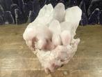 bergkristal cluster groot (8) van maar liefst 41 kg!, Ophalen of Verzenden, Mineraal