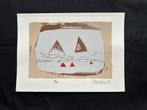 Zeefdruk Prasadam (Zomeropruiming), Antiek en Kunst, Kunst | Litho's en Zeefdrukken, Verzenden