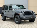 Jeep Wrangler Unlimited 4xe 380 Rubicon|Trekhaak|Sting gray|, Auto's, Automaat, Zwart, 4 cilinders, 23 km/l