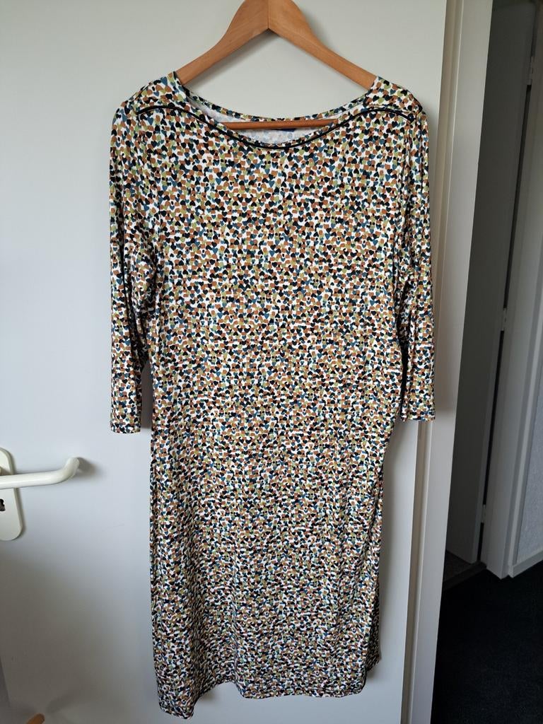 Leuke jurk XL katoen/tricot, Kleding | Dames, Ophalen of Verzenden, Miller & Monroe, Gedragen, Onder de knie