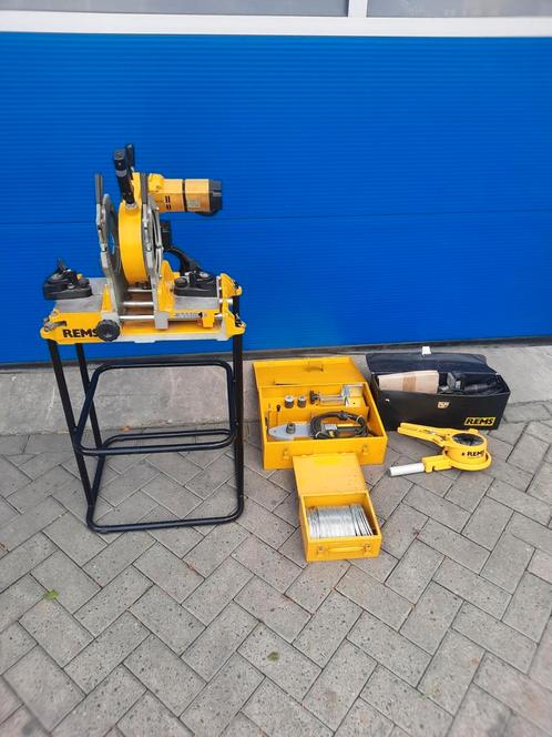 REMS SSM 160R stomplasmachine, kunstofbuizen spiegellassen, Doe-het-zelf en Verbouw, Overige Doe-het-zelf en Verbouw, Zo goed als nieuw