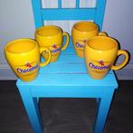 Chocomel bekers/mokken De enige echte dubbelzijdig bedrukt, Huis en Inrichting, Keuken | Servies, Ophalen, Glas of Glazen, Gebruikt