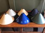 Ze zijn er weer Brocante Metalen Lampen Kapjes., Ophalen of Verzenden
