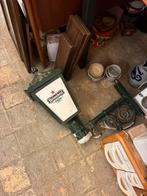 Vintage Heineken Reclamebord / Lamp, Ophalen, Gebruikt, Metaal, 150 tot 200 cm