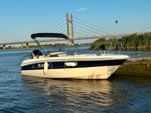 Yamarin 465 consoleboot 60 PK, Watersport en Boten, Speedboten, Gebruikt, 3 tot 6 meter, Benzine, Minder dan 70 pk, Polyester