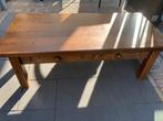 Eiken Salon tafel, Ophalen, Gebruikt, 100 tot 150 cm, Eikenhout