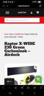 Raptor 230 wide met raymarine element, Watersport en Boten, Ophalen, Zo goed als nieuw