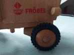 Te koop, Fröbel houten speelgoed trekker., Ophalen of Verzenden, Gebruikt