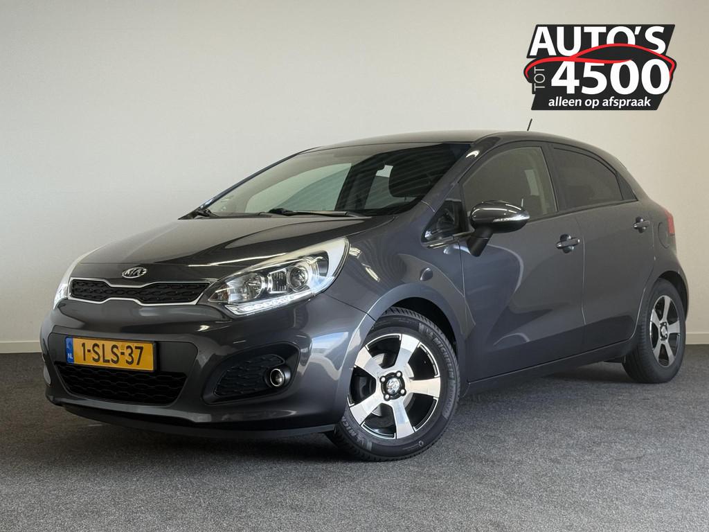Kia Rio 1.2 CVVT Super Pack Clima! Goed onderhouden!, Auto's, Kia, Bedrijf, Te koop, Rio, ABS, Airbags, Airconditioning, Alarm