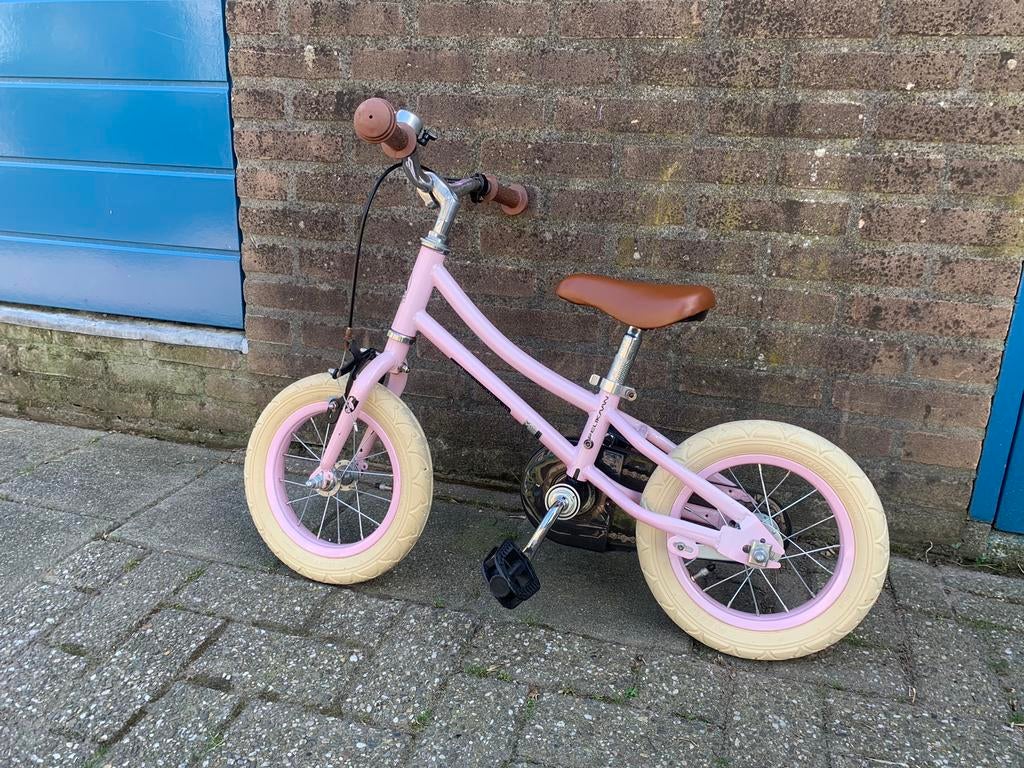 3 in 1 roze fiets pelikaan, Ophalen of Verzenden, Zo goed als nieuw, Minder dan 16 inch