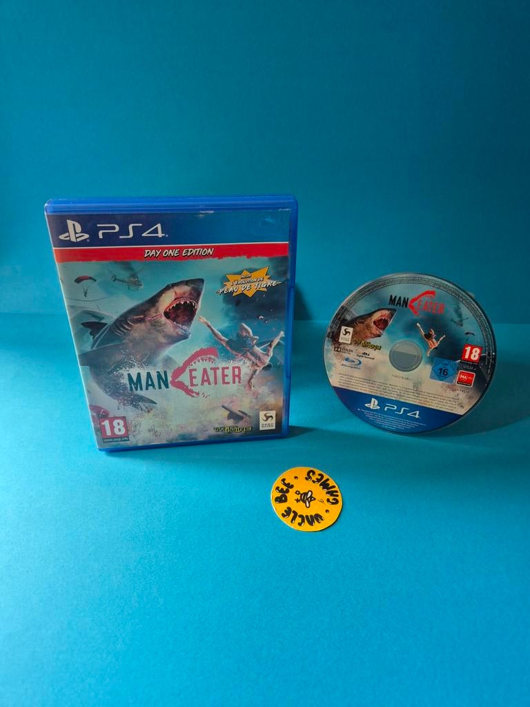 Maneater, S, Verzenden, 1 speler, Zo goed als nieuw