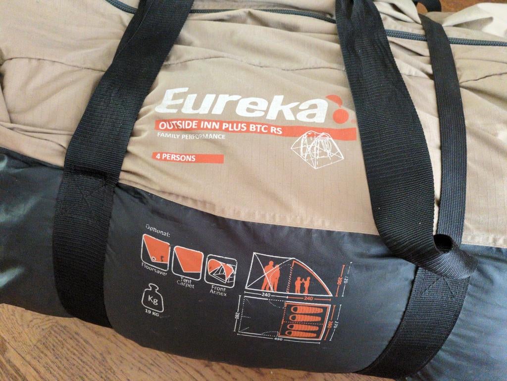 TENT  EUREKA  4 persoons, Ophalen, Gebruikt