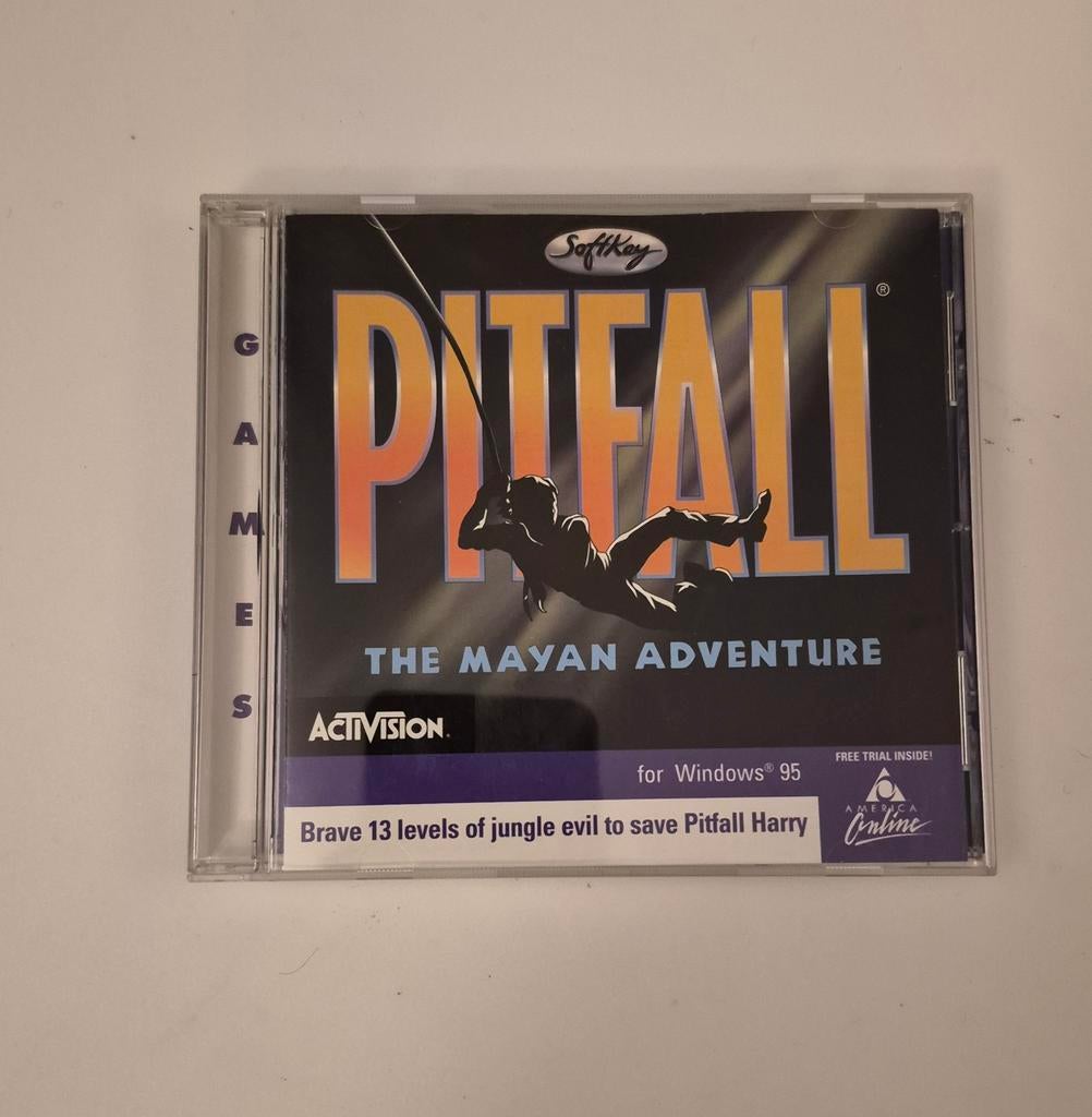 Pitfall: The Mayan Adventure PC cdrom game, Avontuur en Actie, 1 speler, Ophalen of Verzenden, Zo goed als nieuw