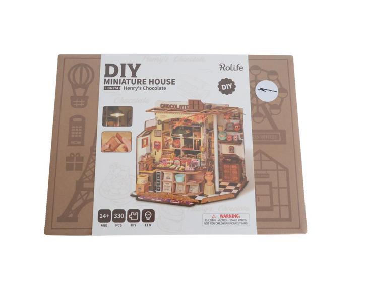 Robotime Henry's Chocolate DG174, Hobby en Vrije tijd, Knutselen, Nieuw, Ophalen of Verzenden