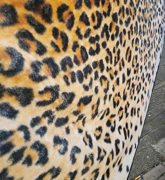 Tijger print Deken van acryl en polyester, 200x250cm, Ophalen of Verzenden, Zo goed als nieuw