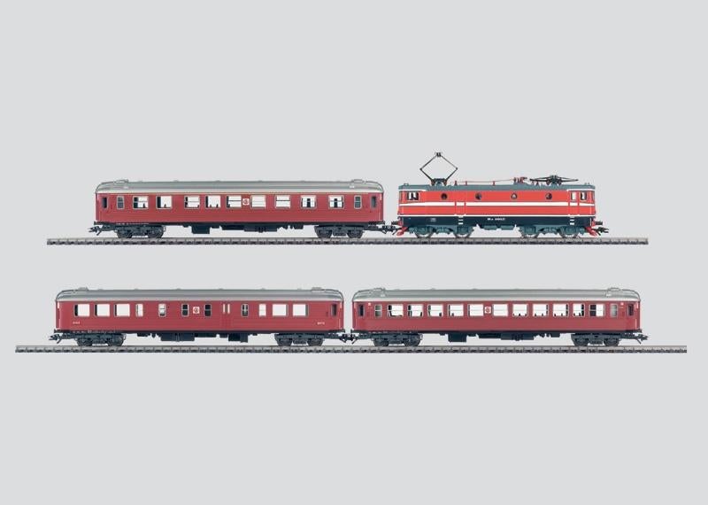 Märklin 26726 – Zweedse Sneltrein "Göteborgaren" SJ – Digi, Ophalen, Wisselstroom, Treinset, Zo goed als nieuw