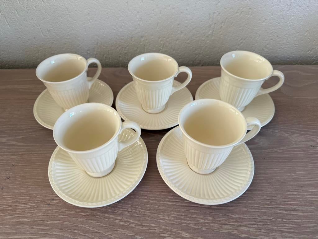Wedgwood Edme, 5 kop en schotels, Ophalen of Verzenden