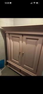 Massief eiken vintage kast, Antiek en Kunst, Antiek | Meubels | Kasten, Ophalen