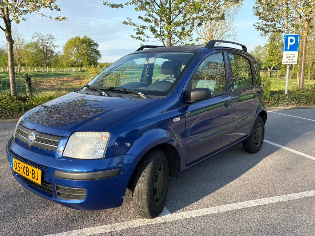 Fiat Panda 1.2 44KW 60PK 2007 Blauw, Auto's, Fiat, Voorwielaandrijving, Origineel Nederlands, Handgeschakeld, Particulier