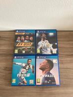 PS4 Games Fifa en F1, Gebruikt, Ophalen of Verzenden, 3 spelers of meer, Sport