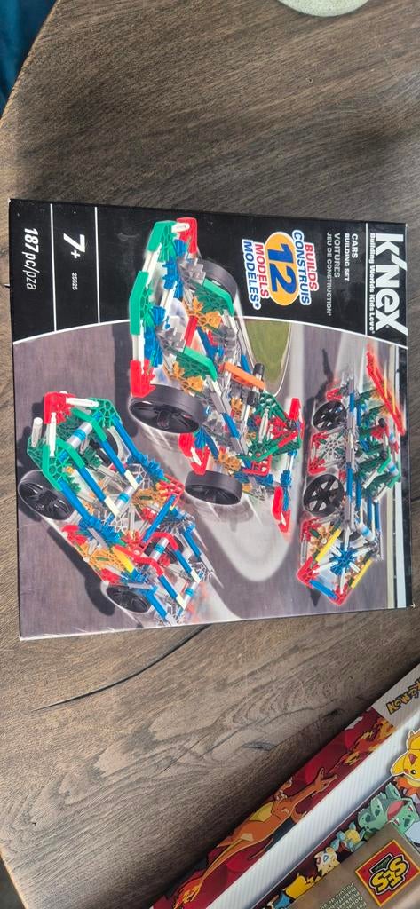 K'nex Cars Bouwset - 12 Modellen in 1, Ophalen of Verzenden, Zo goed als nieuw, K'nex
