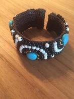 Ibiza style armband nieuw!, Ophalen of Verzenden, Nieuw, Zwart, Overige materialen
