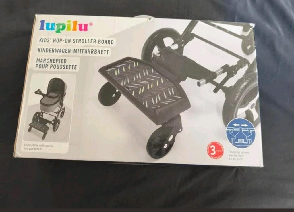 Lupilu meerijdplankje voor kinderwagen, Ophalen