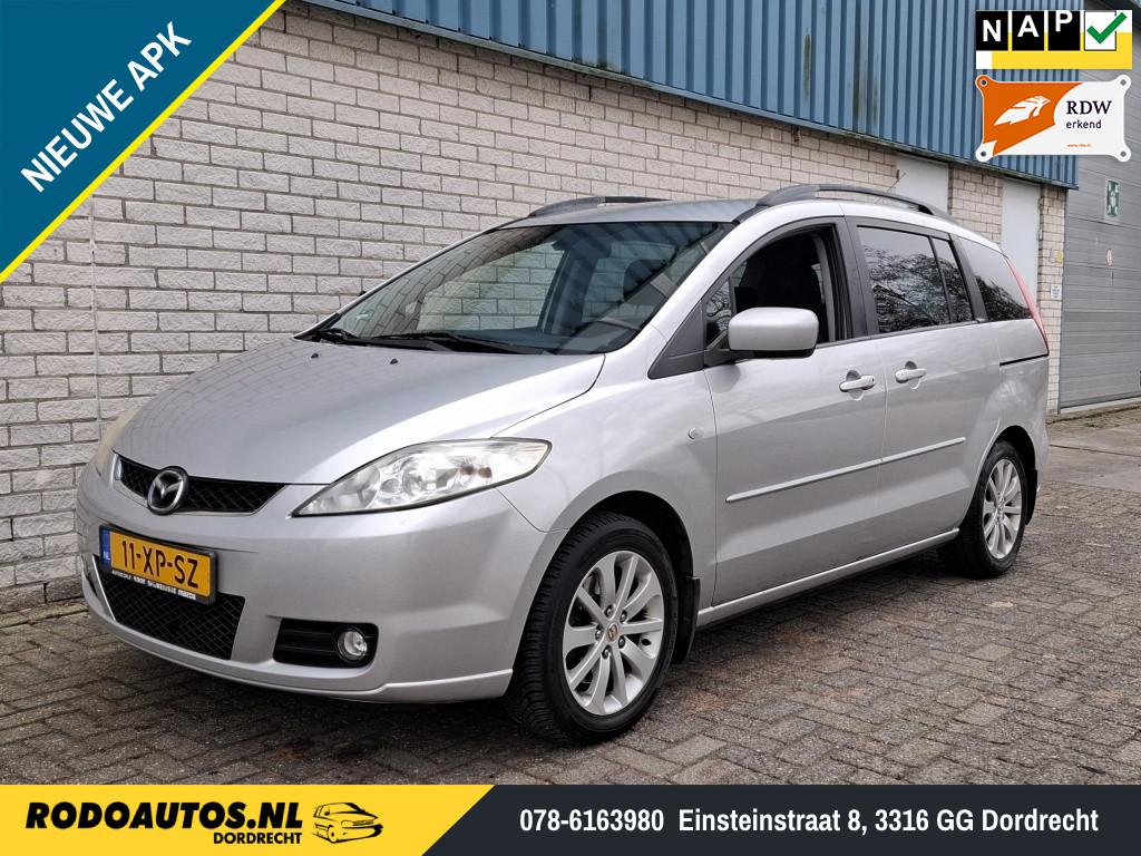Mazda 5 1.8 Executive 7-Pers. Volledig Onderhouden ✅, Auto's, Mazda, 13 km/l, 1370 kg, 4 cilinders, Origineel Nederlands