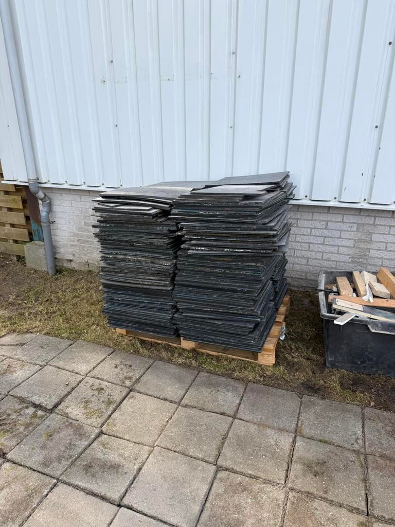 Werkplaats vloer 80m2, Steen of Klei, Ophalen of Verzenden, Zo goed als nieuw, 15 m² of meer