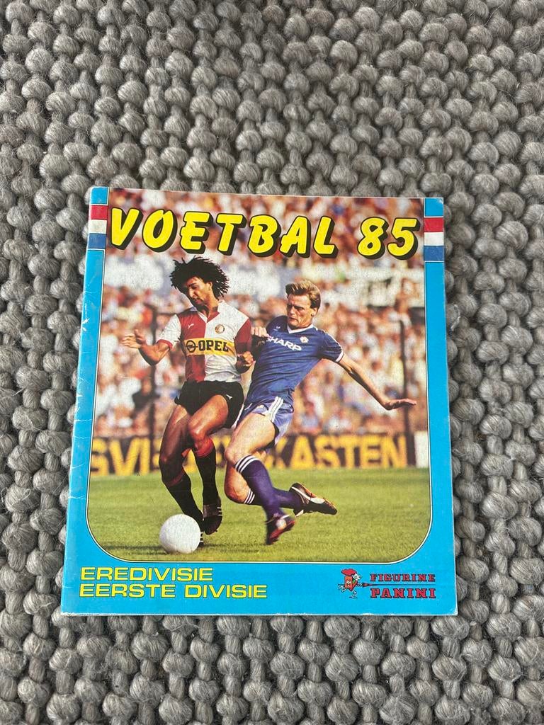 Panini Voetbal 85 Album - Met Bestelformulier, Ophalen of Verzenden, Gebruikt, Overige sporten, Boek of Tijdschrift
