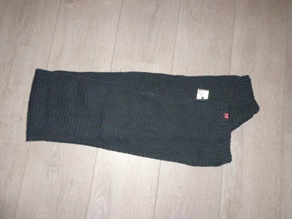 grijze acryl meisjessjaal Z8, Meisje, 110 t/m 116, Ophalen of Verzenden, Zo goed als nieuw