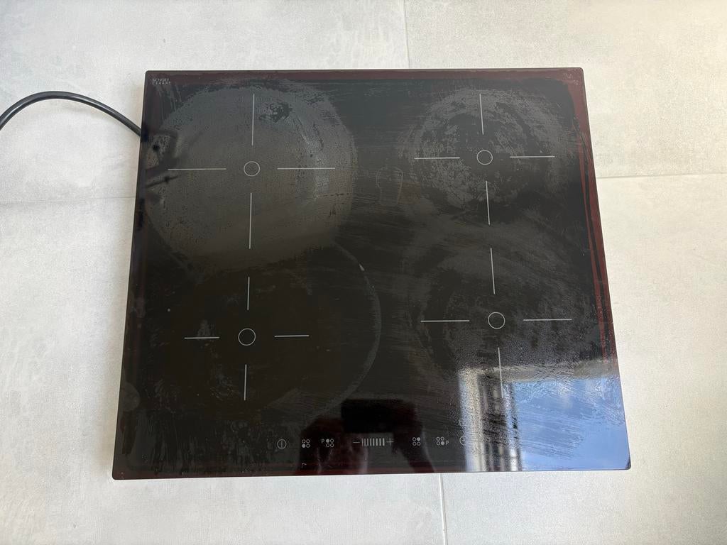 IKEA Whirlpool Inductiekookplaat 60cm - Goede staat, Gebruikt, Inbouw, Inductie, 4 kookzones