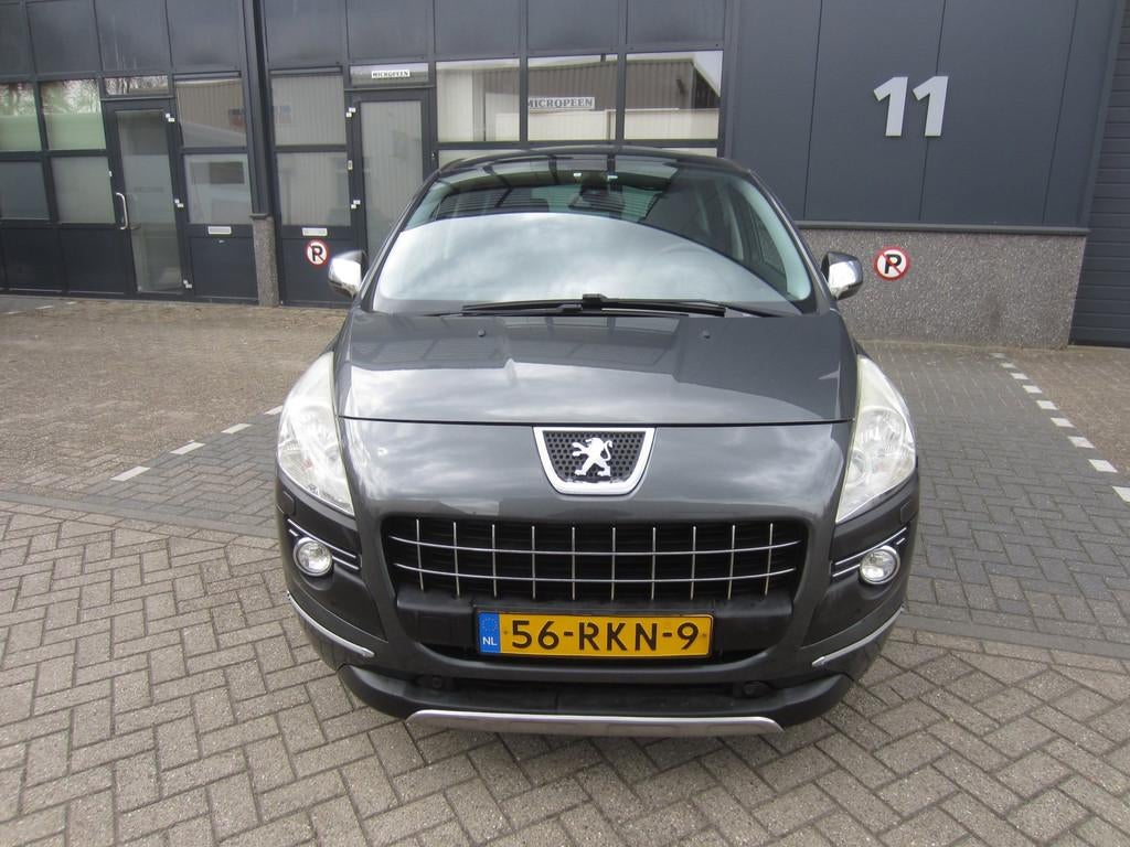 Peugeot 3008 1.6 THP GT 2011 Automaat Airco/ECC Navigatie Pa, Euro 5, Gebruikt, Zwart, Bedrijf