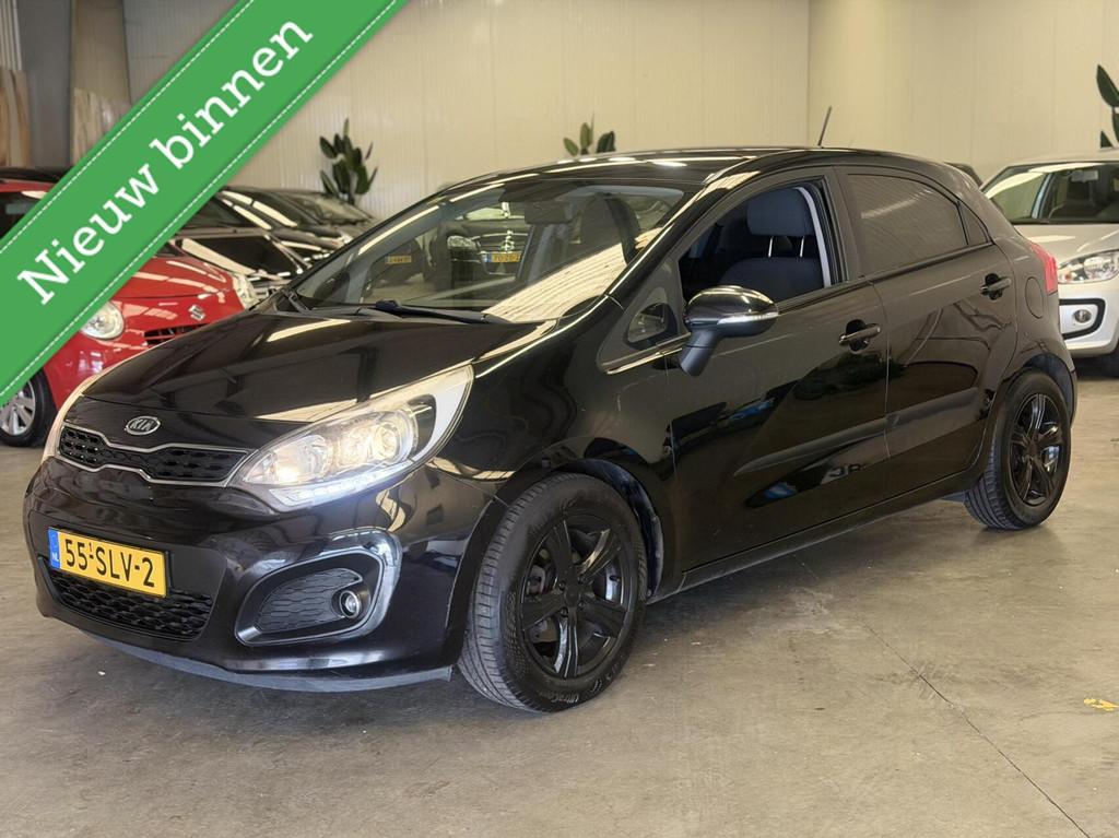 Kia Rio 1.2 CVVT Plus Pack, Euro 5, 4 cilinders, Zwart, Origineel Nederlands