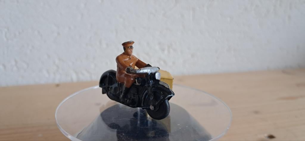 Dinky Toys 44b "AA" Motorcycle Patrol, Hobby en Vrije tijd, Modelauto's | Overige schalen, Ophalen of Verzenden, Gebruikt