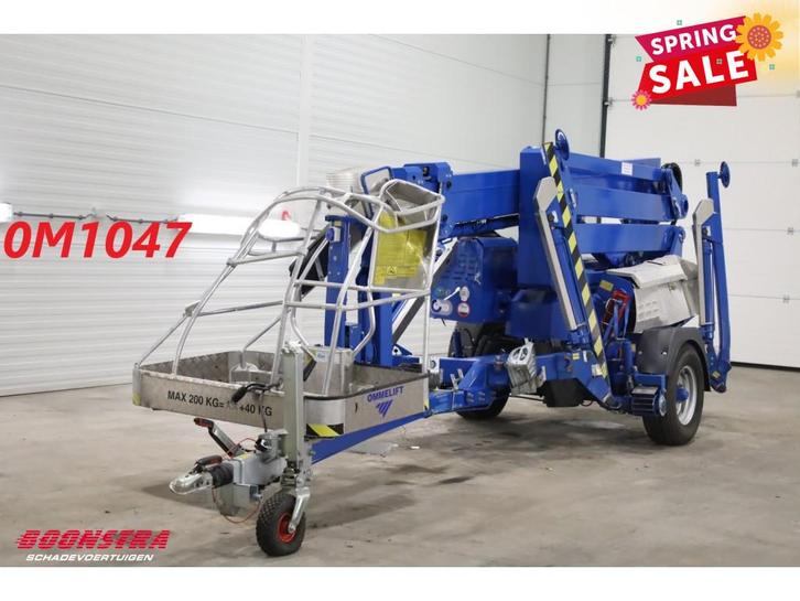 Omme 1700 EXB 16.8m Korb BY 2023 1.600 Uur (bj 2023), Zakelijke goederen, Machines en Bouw | Liften, Steigers en Ladders