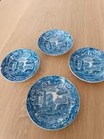 4 compoteschaaltjes Spode Blue Italian, Ophalen of Verzenden